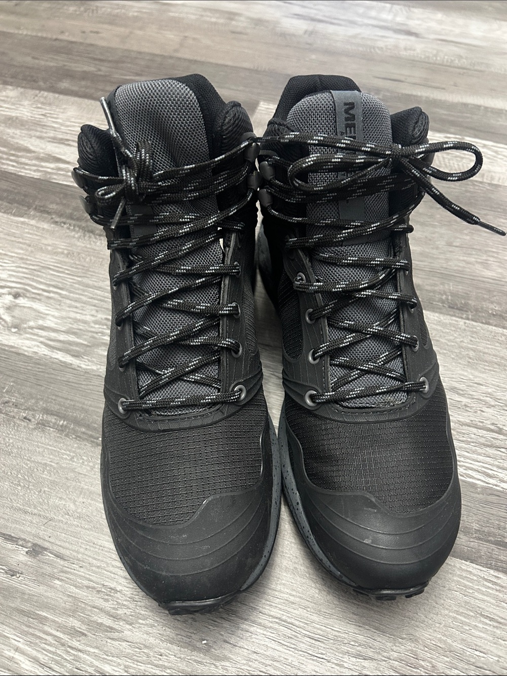 Merrell Men's Altalight Mid WP Hiker - Black / Rock US Size 10 J034187